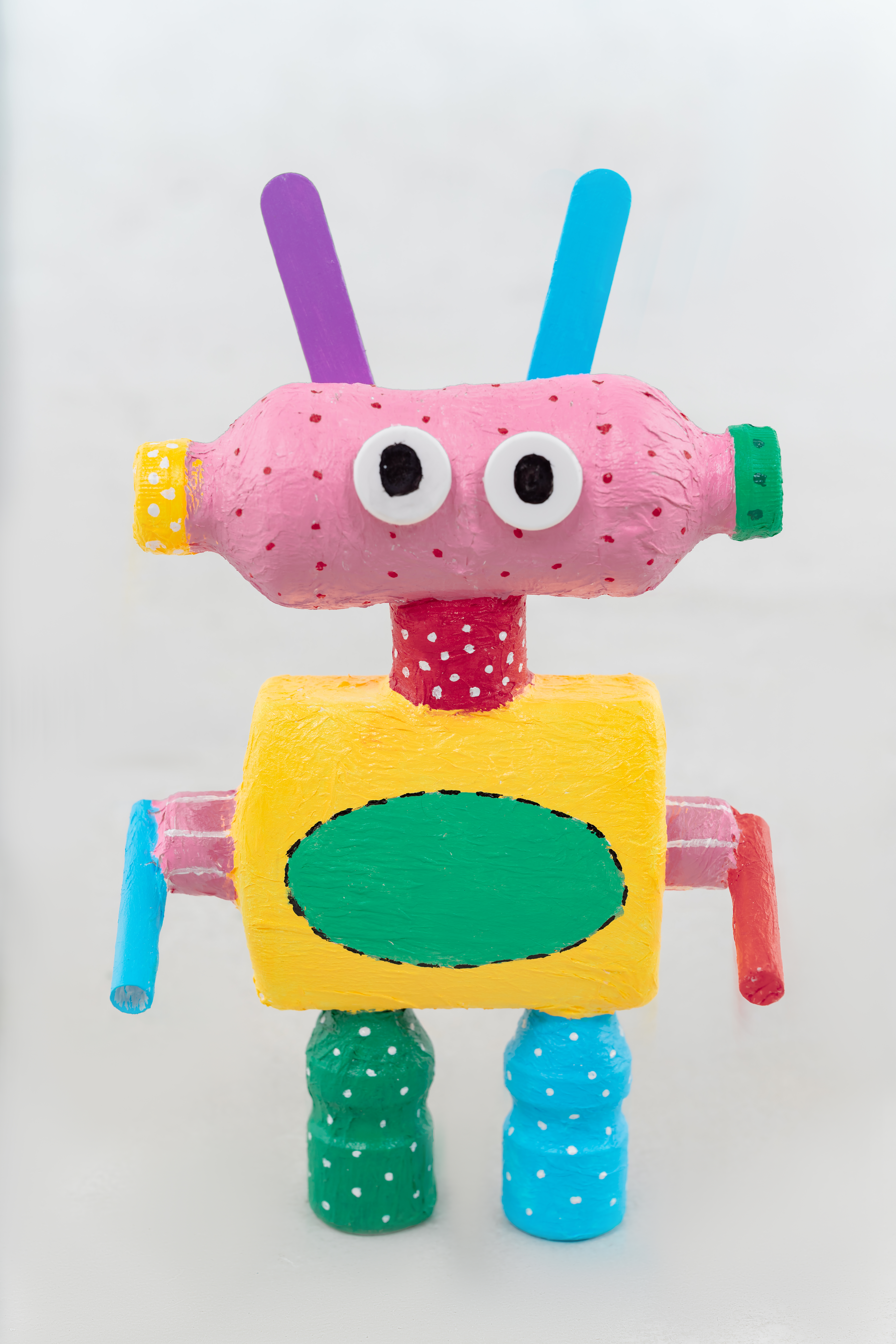 Robot từ hộp sữa - Ảnh 4